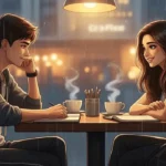Teri Muskaan Ka Jaadu: College couple Anish aur Aisha coffee shop me halka barish ke beech romantic moment share karte hue